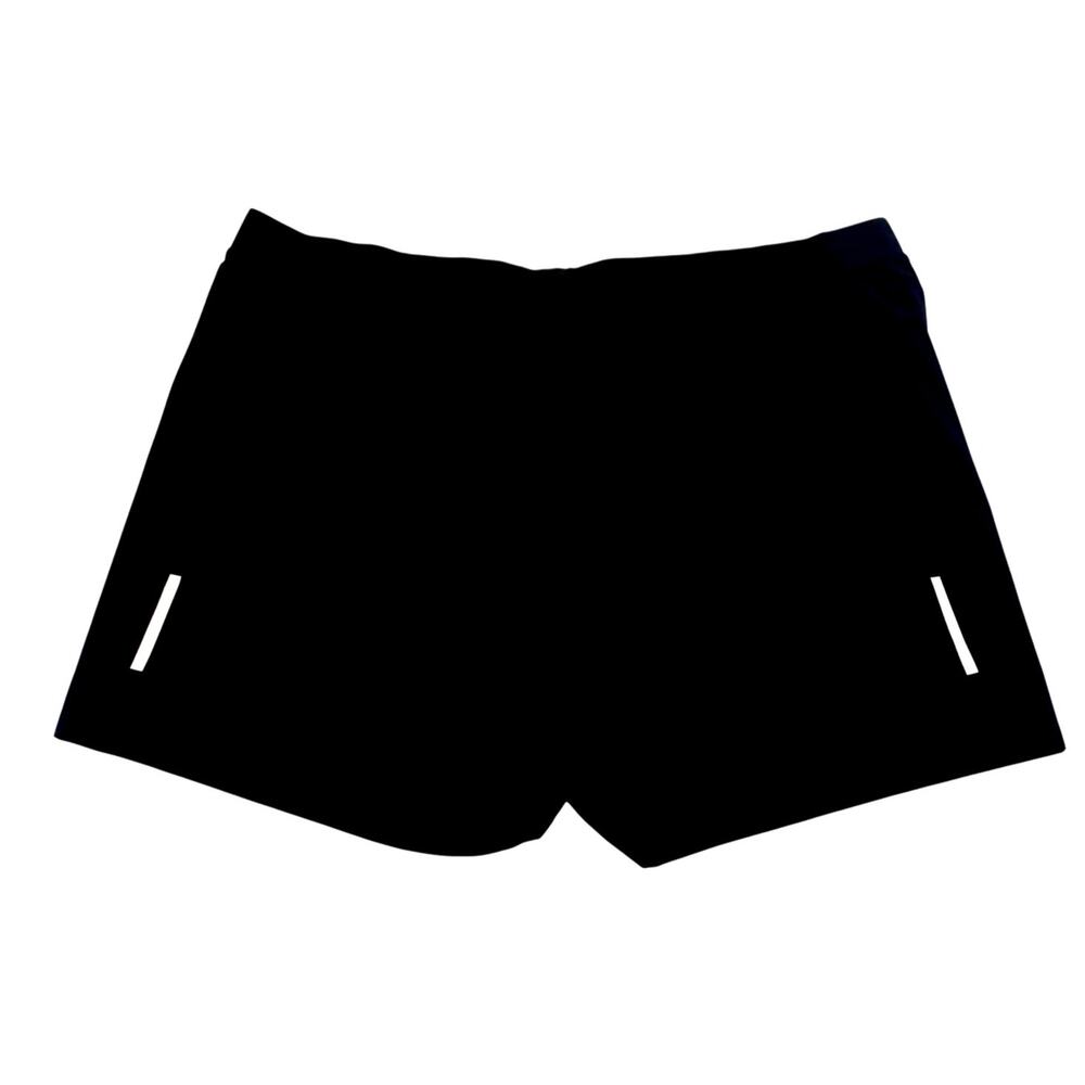 Tek Gear Run Shorts XXL Black Reflective Wicking Size2XL NWT